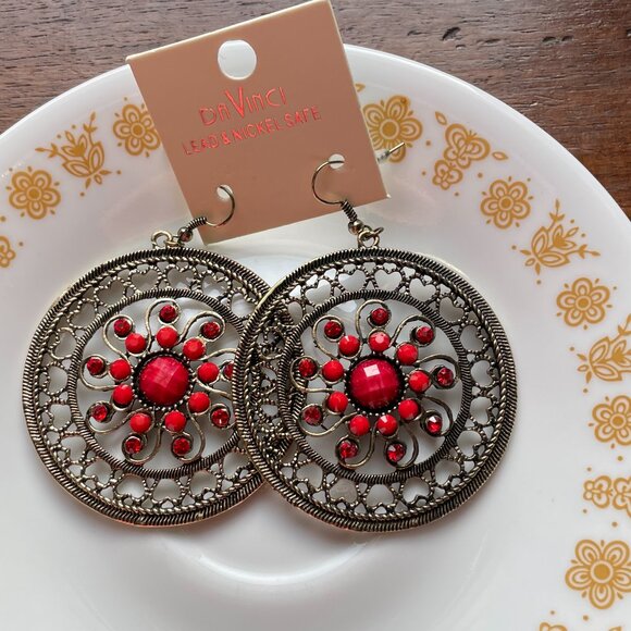 Trio of Statement Dangle Earrings - Picture 5 of 5